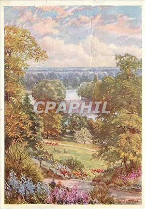 Carte Postale Ancienne Thames from richmond hill