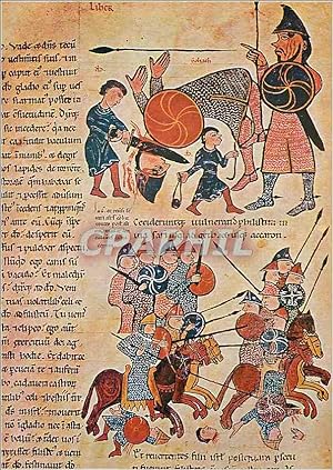 Imagen del vendedor de Carte Postale Moderne Biblia Segunda 1162 David et Goliath a la venta por CPAPHIL