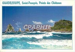 Carte Postale Moderne Guadeloupe Saint Francois Pointe des Châteaux