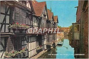 Carte Postale Moderne The Weavers and River Stour Canterbury