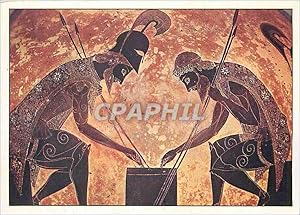 Imagen del vendedor de Carte Postale Moderne Vatican Musei e Gallerie Pontificie Exekias Milieu du VIe Siecle Achille et Ajax le Monde Grec a la venta por CPAPHIL