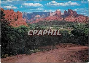 Carte Postale Moderne Arizona Oak Creek Canyon This Beautiful Valley can be seen from the Red Roc...