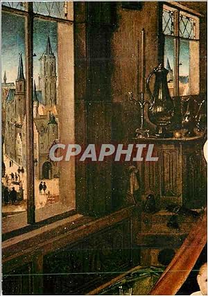 Seller image for Carte Postale Moderne Torino Galleria Sabauda Petrus Christus Madonna ron Bambino for sale by CPAPHIL