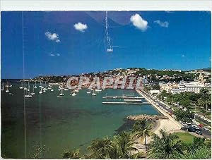 Carte Postale Moderne Martinique Frot de France Images des Antilles Le Mouillage de la Baied des ...