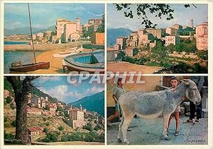 Carte Postale Moderne La Corse Pittoresque La Plage et le Port de Propriano vue générale de Sarte...