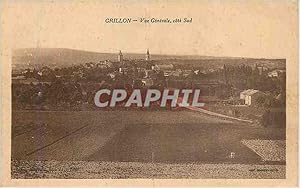 Carte Postale Ancienne Grillon vue générale Cote Sud