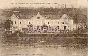 Bild des Verkufers fr Carte Postale Ancienne Port Ste Foy pres Ste Foy la Grande Asle St Joseph zum Verkauf von CPAPHIL