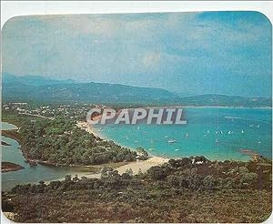 Image du vendeur pour Carte Postale Moderne San Cipriano Panorama de la Corse Un Long Ruban de Littoral Ourle de Pins mis en vente par CPAPHIL