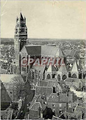 Carte Postale Moderne Bruges Cathédrale St Sauveur