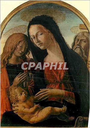 Carte Postale Moderne Siena Pinacoteca Neroccio dt Bartolomeo Landt (1447 1500) Notre Dame avec l...
