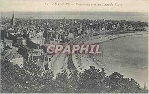 Carte Postale Ancienne Le Havre Panorama pris du Pain de Sucre