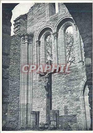 Carte Postale Moderne Ruines de l'Ancienne Eglise d'Orval Mur du Choeur Reconstitue Christ