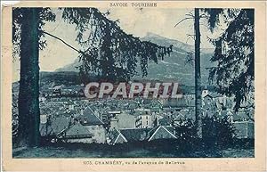 Bild des Verkufers fr Carte Postale Ancienne Savoie Tourisme Chambery vu de l'avenue de Bellevue zum Verkauf von CPAPHIL