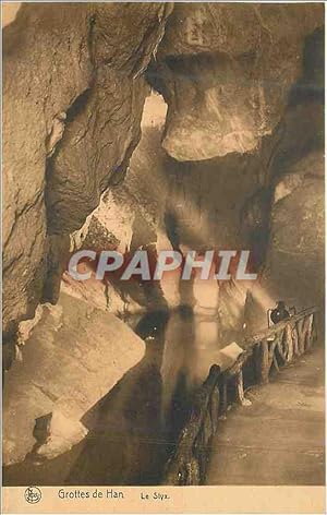 Carte Postale Ancienne Grottes de Han Le Styx