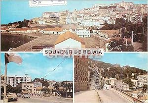 Carte Postale Moderne Souvenir de Bejaia vue générale Le Port Rampe du Port Route de Setf