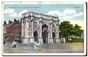 Seller image for Great Britain Carte Postale Ancienne Marble Arch Hyde PArk London Londres for sale by CPAPHIL