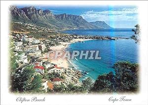 Bild des Verkufers fr Carte Postale Moderne Clifton Beach Cape Town South Africa zum Verkauf von CPAPHIL