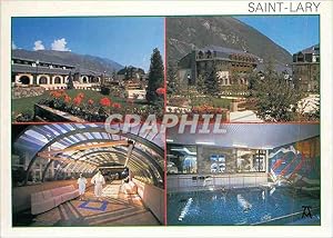 Seller image for Carte Postale Moderne Saint Lary les Pyrenees les Thermes et l'Htel Cristal Park for sale by CPAPHIL