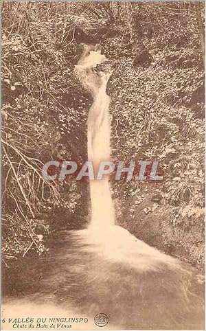 Carte Postale Ancienne Vallée du Ninglinspo Chute du Bain de Venus