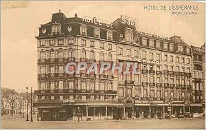 Seller image for Carte Postale Ancienne Bruxelles Midi Grand Htel de l'Esperance Bonne Table for sale by CPAPHIL