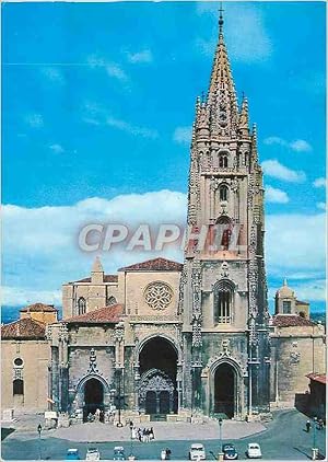 Imagen del vendedor de Carte Postale Moderne Catedral de Oviedo Cathdrale Faade Principale a la venta por CPAPHIL