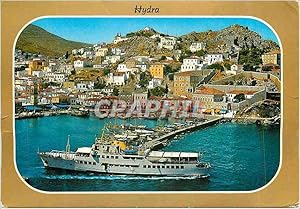 Seller image for Carte Postale Moderne Grece Hydra vue du Port Bateau for sale by CPAPHIL