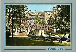 Carte Postale Moderne Toulouse le Square Charles de Gaulle