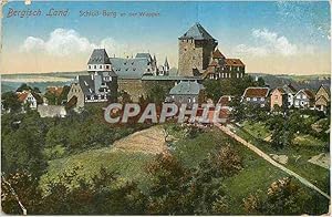 Carte Postale Ancienne Bergisch Land SchloB Burg ar der Wupper