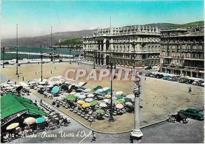 Carte Postale Moderne Trieste Place de l'Unite d'Italie