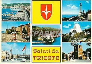 Carte Postale Moderne Saluti da Trieste