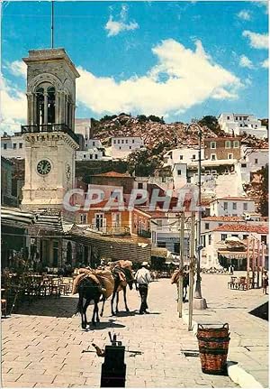 Seller image for Carte Postale Moderne Hydra sur la Cote Ane Donkey for sale by CPAPHIL