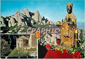 Carte Postale Moderne Montserrat Barcelona Nuestra Senora de Montserrat