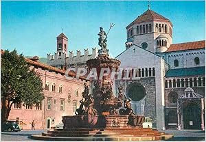 Carte Postale Moderne Torbole Lago di Garda Fontana del Nettuno e Duomo