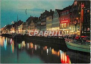 Seller image for Carte Postale Moderne Copenhagen Nyhavn Bateau Havfruen for sale by CPAPHIL