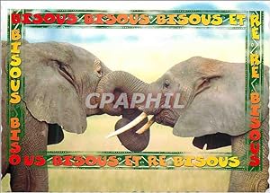 Bild des Verkufers fr Carte Postale Moderne Elephant Fantasia zum Verkauf von CPAPHIL