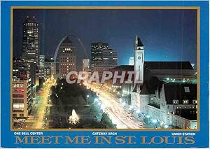 Immagine del venditore per Carte Postale Moderne Downtown St Louis MO Union Station & Market Street venduto da CPAPHIL