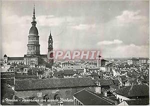 Carte Postale Moderne Novara Panorama con Scorcia Broletto