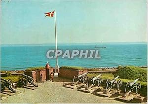 Seller image for Carte Postale Moderne Denmark Elsinore the Castle of Kronborg the Bastion Militaria for sale by CPAPHIL