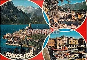 Carte Postale Moderne Malcesine Lac de Garda