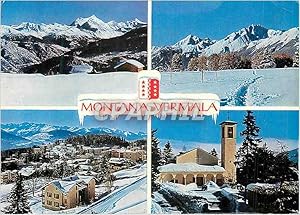 Carte Postale Moderne Montana Vermala alt 1500 2600 m