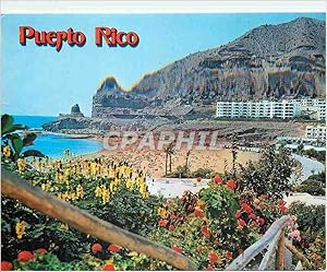 Carte Postale Moderne Gran Canaria Puerto Rico Beach