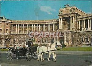 Carte Postale Moderne Vienne Neue Hofburg Caleche Cheval