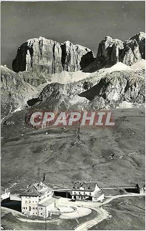 Carte Postale Moderne Passo Pordoi m 2250 Gruppo Sella Cima Pordoi m 3115