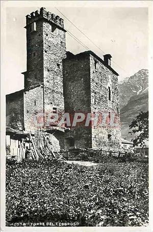 Carte Postale Moderne Aosta Torre Del Lebbroso