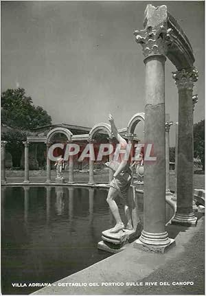 Carte Postale Moderne Villa Adriana Dettaglio Del Portico Sulle Rive Del Canopo