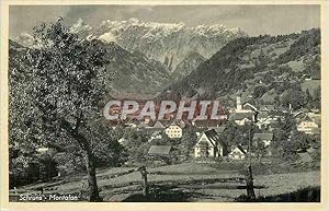 Carte Postale Moderne Schruns Montafon