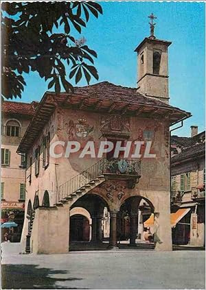 Carte Postale Moderne Orta Palazzetto Comunale Lago d'Orta