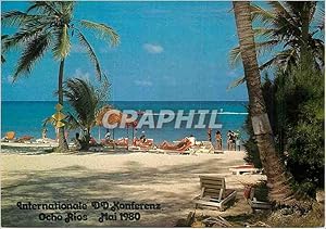 Carte Postale Moderne Interantionale D D Konferenz Ocho Rios Mai 1980 Timbre Golf