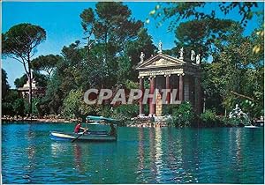 Image du vendeur pour Carte Postale Moderne Villa Borghese Le Jardin du Lac Ce Jardin Situe dans le plus beau parc public de Rome mis en vente par CPAPHIL