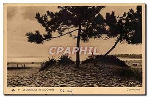 Seller image for St Georges de Didonne Carte Postale Ancienne Contre jour for sale by CPAPHIL